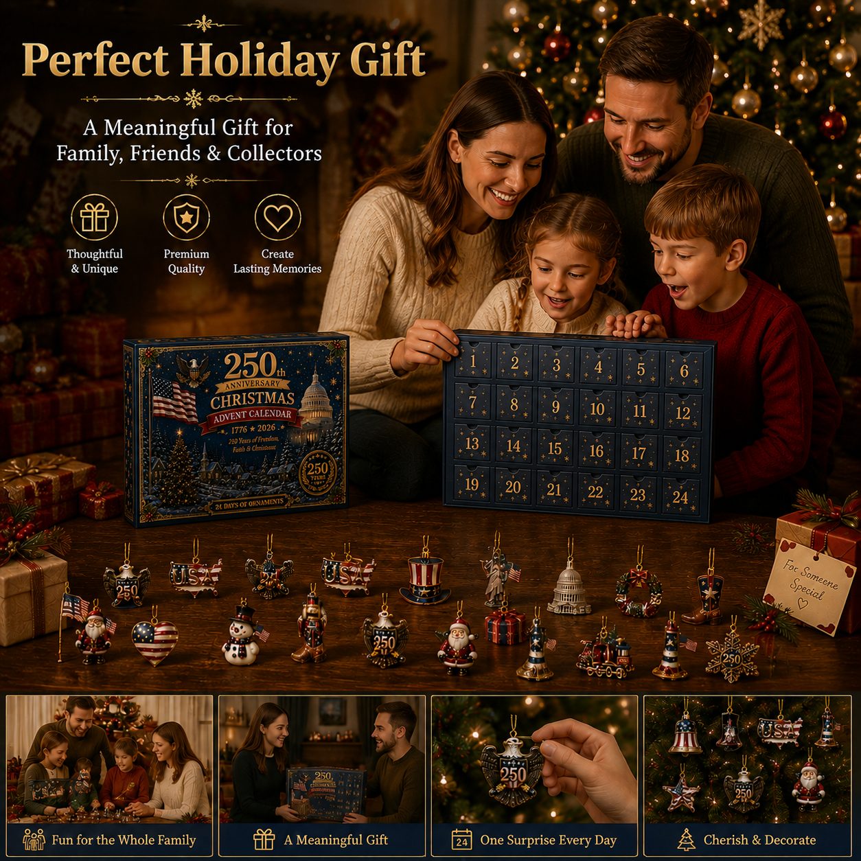 ๐ 250th Anniversary Christmas Advent Calendar
