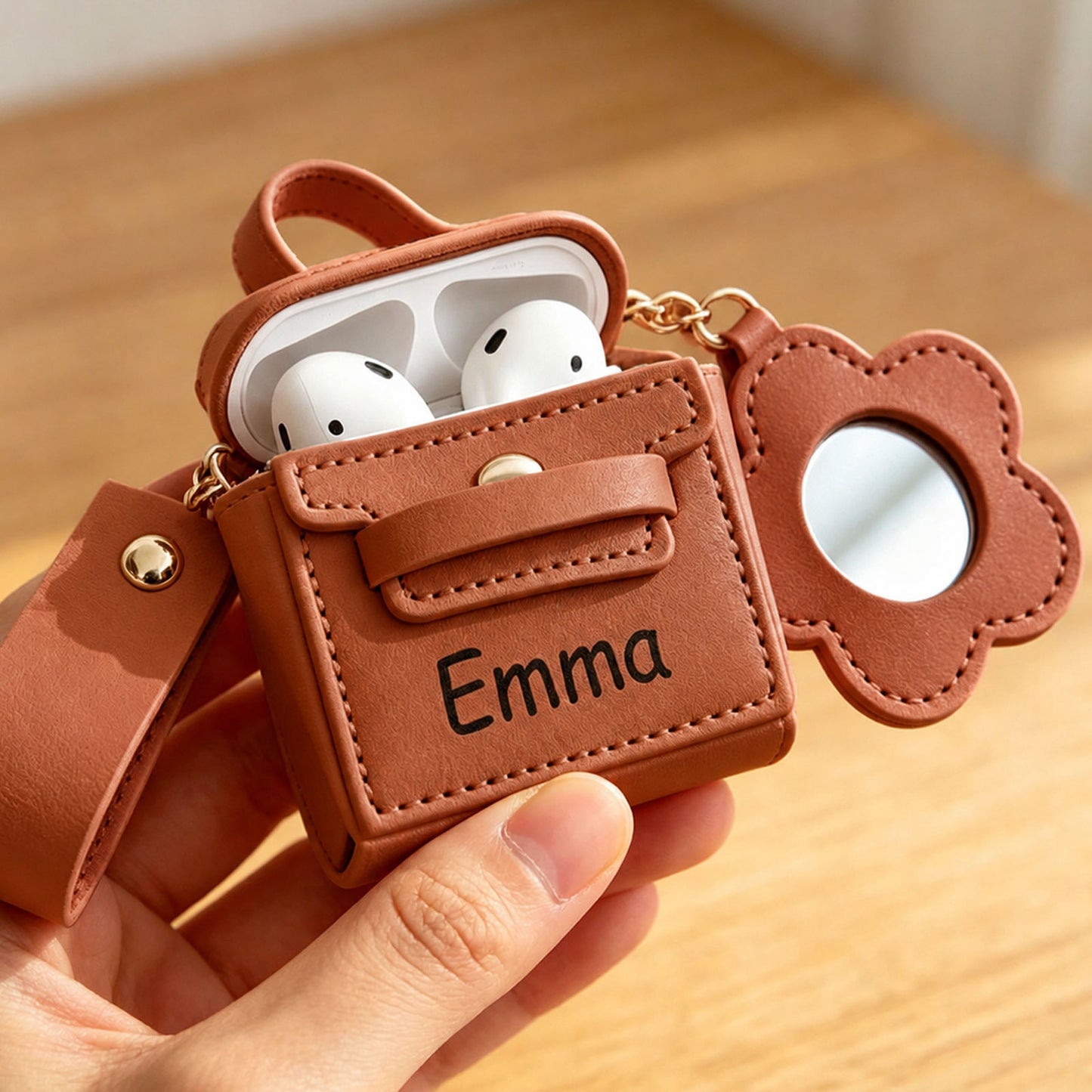 👜 Personalized Mini Bag AirPods Case – Cute, Stylish & Made Just for You