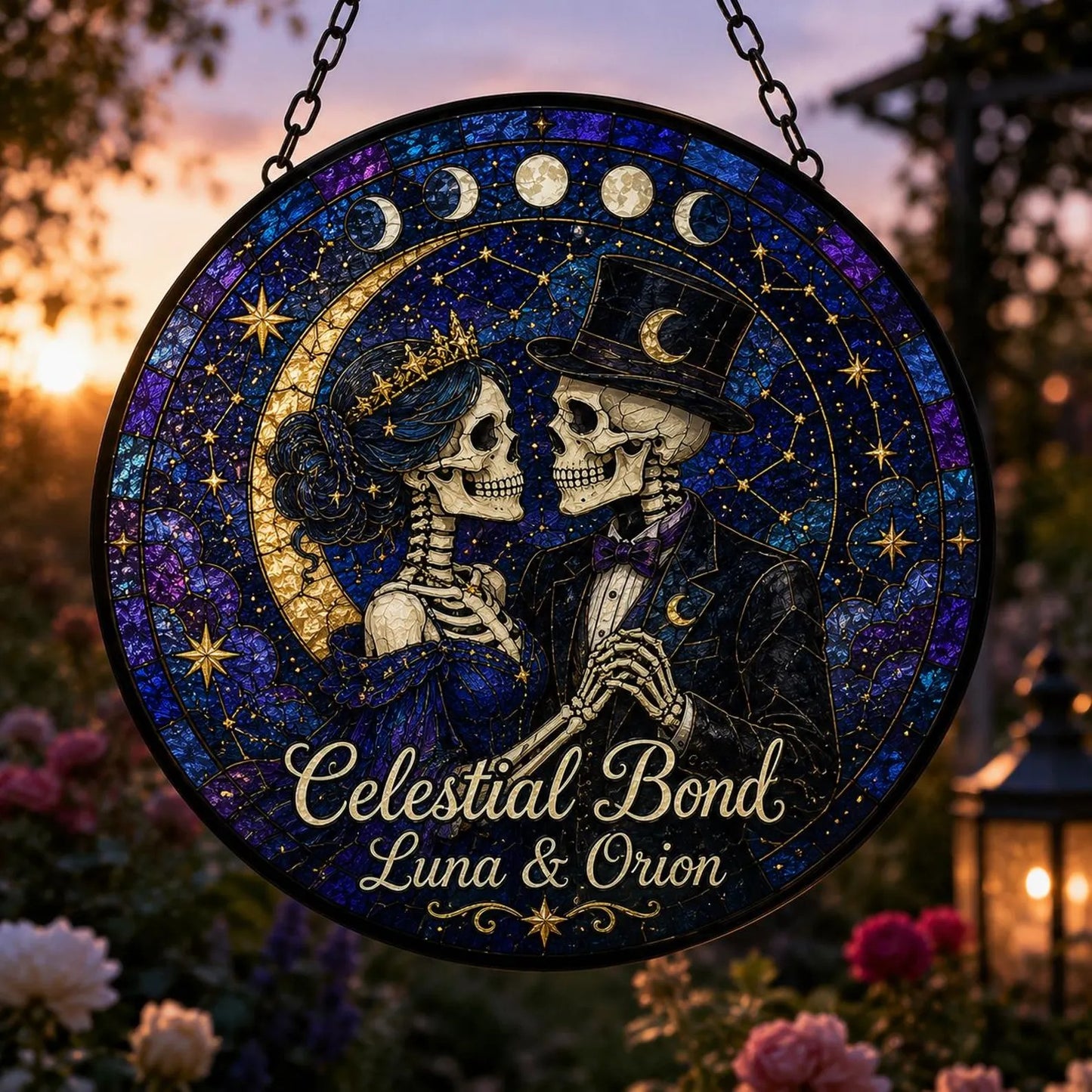 Personalized Gothic Wedding Gift