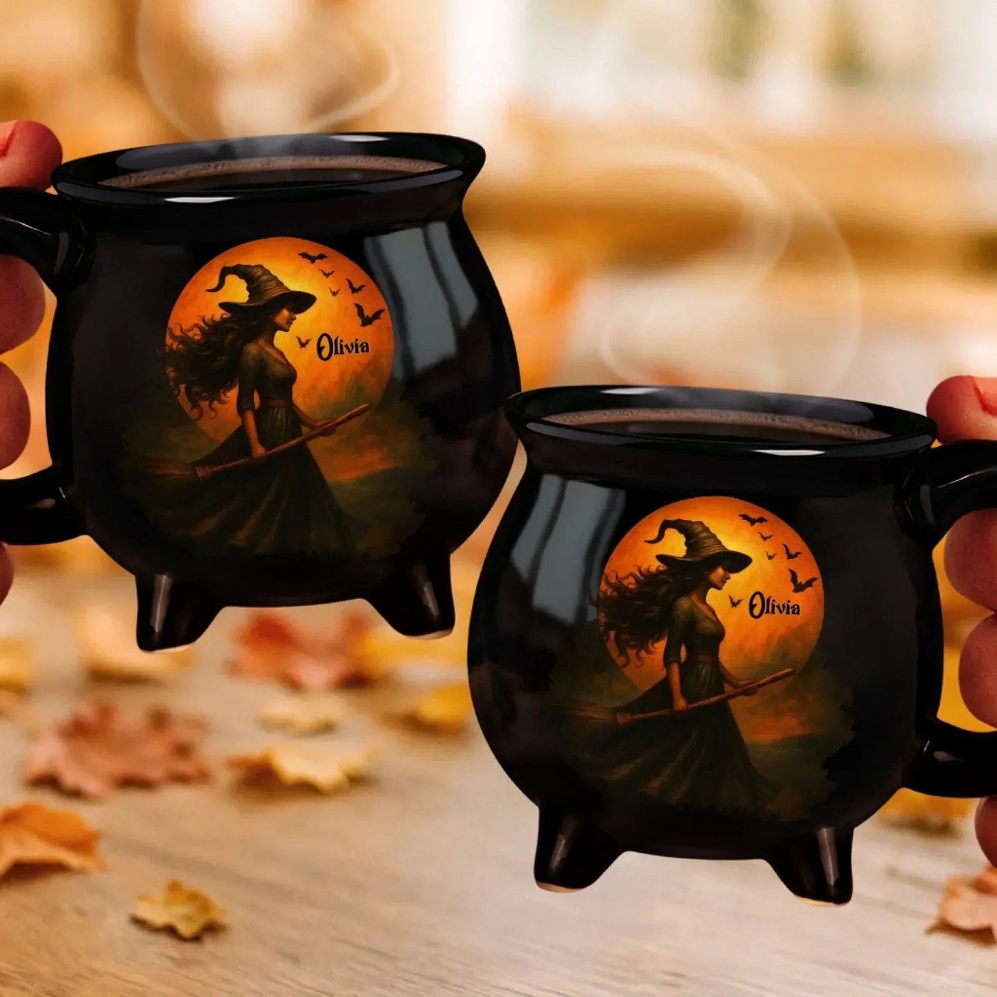 🔥Halloween-vroegboekkorting🎃Op maat gemaakte heksenketel-mok — Het ultieme Halloween-brouwsel!