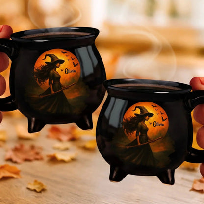🔥Halloween-vroegboekkorting🎃Op maat gemaakte heksenketel-mok — Het ultieme Halloween-brouwsel!
