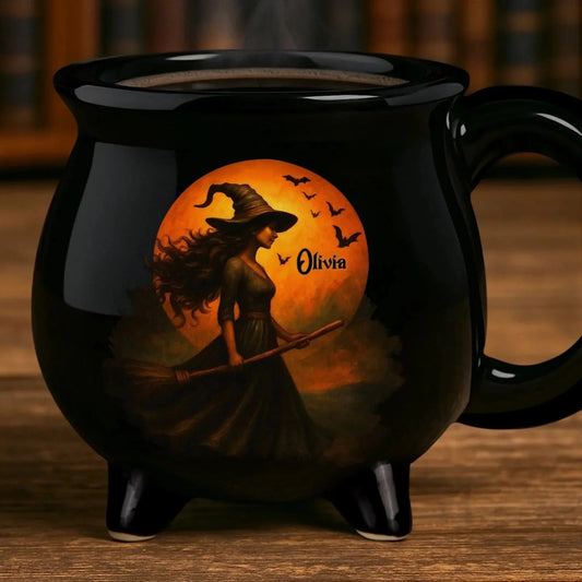 🔥Halloween-vroegboekkorting🎃Op maat gemaakte heksenketel-mok — Het ultieme Halloween-brouwsel!