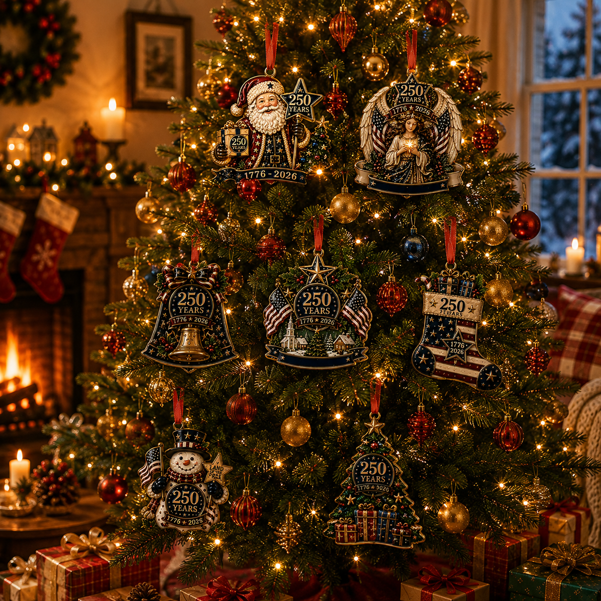 🎄2026 America 250 Years Christmas Ornament Collection✨