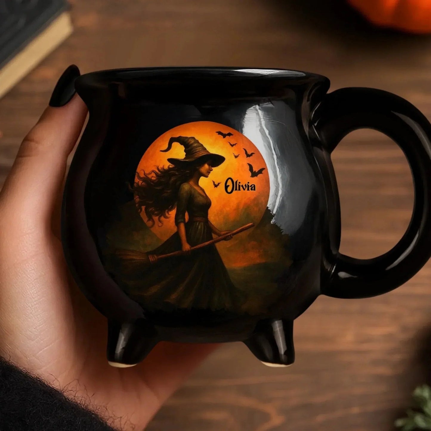 🔥Halloween-vroegboekkorting🎃Op maat gemaakte heksenketel-mok — Het ultieme Halloween-brouwsel!