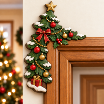 🎅😝 Christmas Peekaboo Door Frame Corner Decor