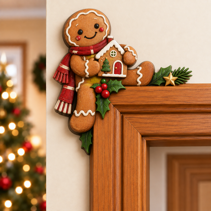 🎅😝 Christmas Peekaboo Door Frame Corner Decor