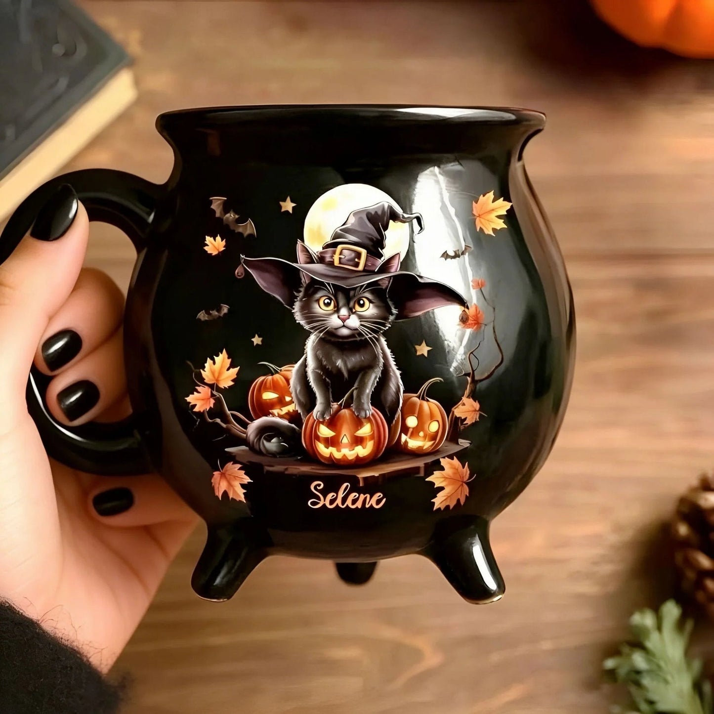 🔥Halloween-vroegboekkorting🎃Op maat gemaakte heksenketel-mok — Het ultieme Halloween-brouwsel!