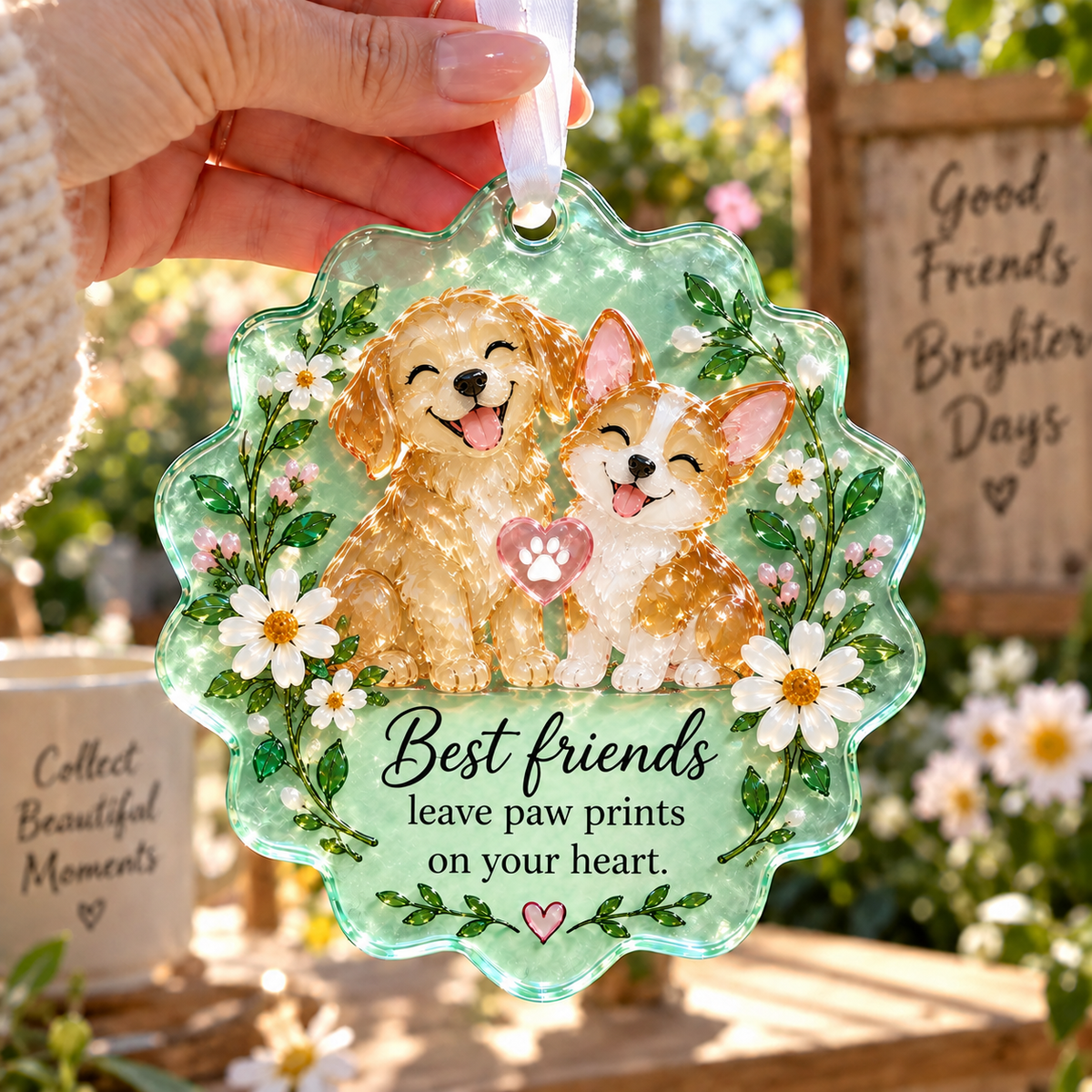 Friendship Garden Keepsake Ornament 🌸💕