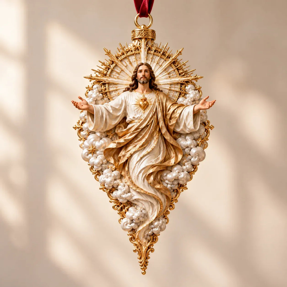 ⏳ Last Day 49% OFF – ✝️ Sacred Christmas Ornament Collection | 9 Faith-Inspired Designs with Sculptural Detail for Trees & Meaningful Gifts 🎄