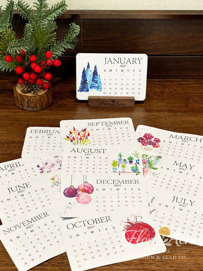 🎁Early Holiday Sale 50% OFF🌱Eco-Friendly Plantable “Timeless” Seed Calendar 2027