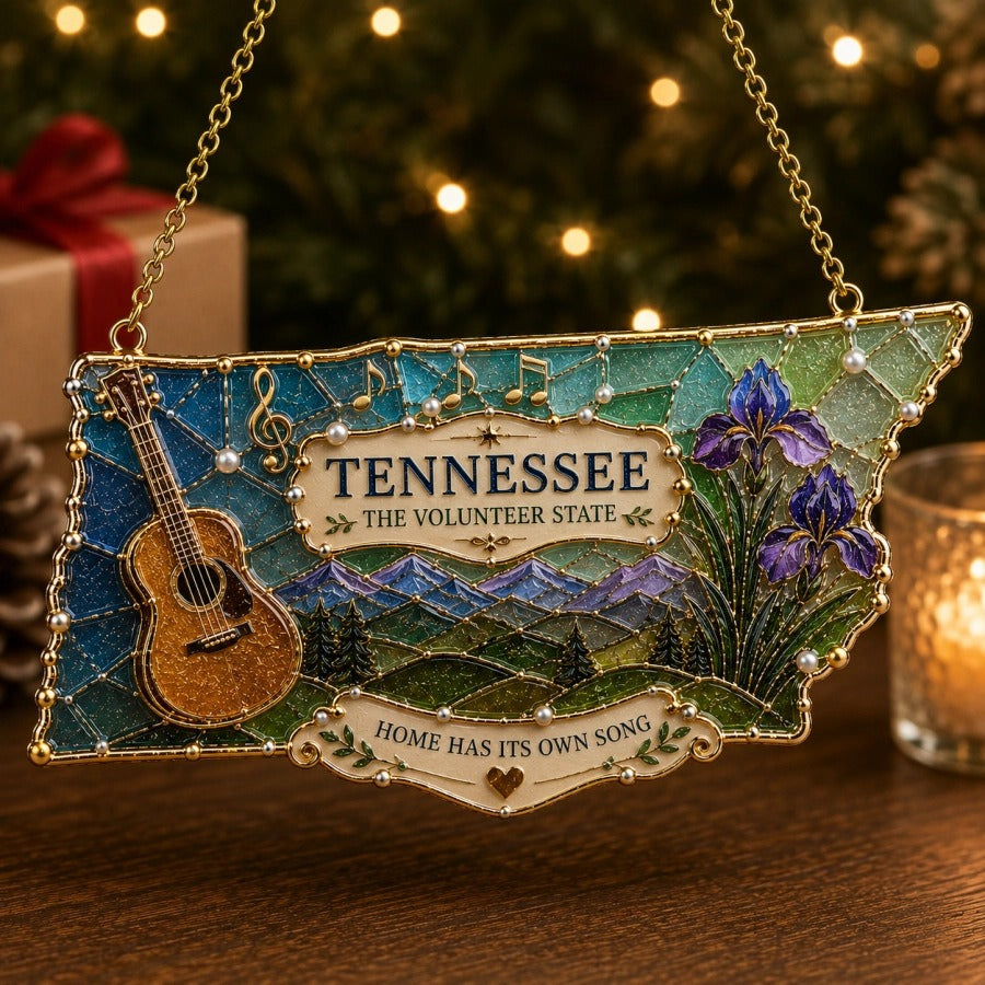 🇺🇸 State-Inspired Holiday Ornament A Little Piece of Home for the Holidays ✨