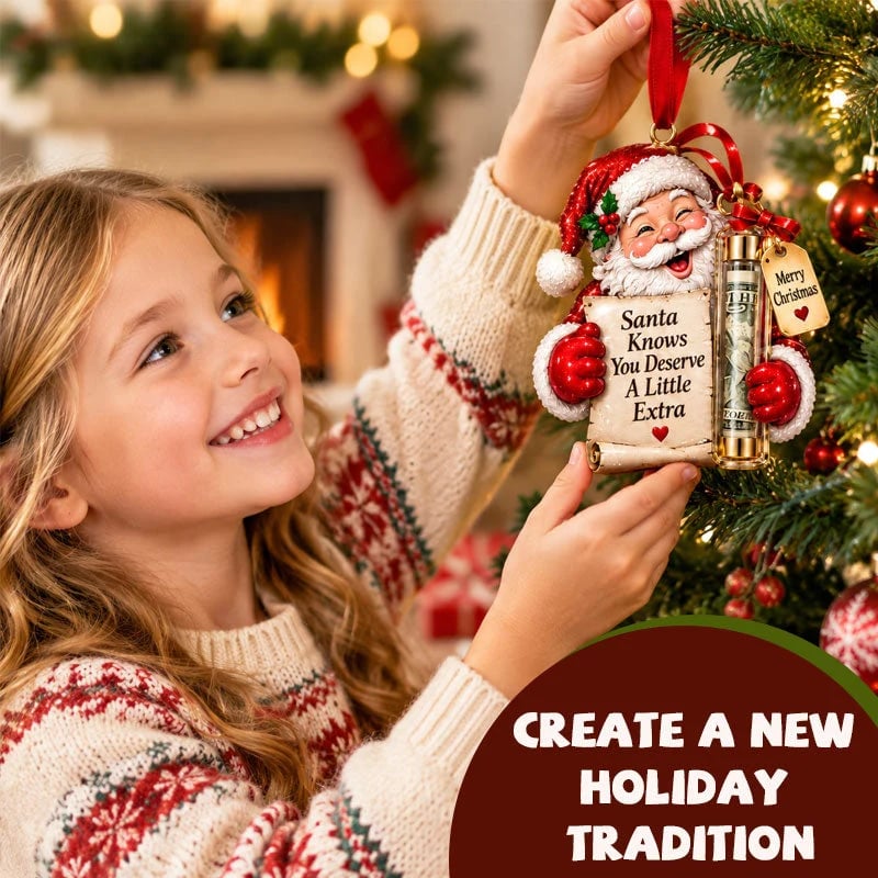 🎁 Surprise Red Envelope Christmas Tree Ornament | Turn Cash Gifts Into Magical Christmas Memories