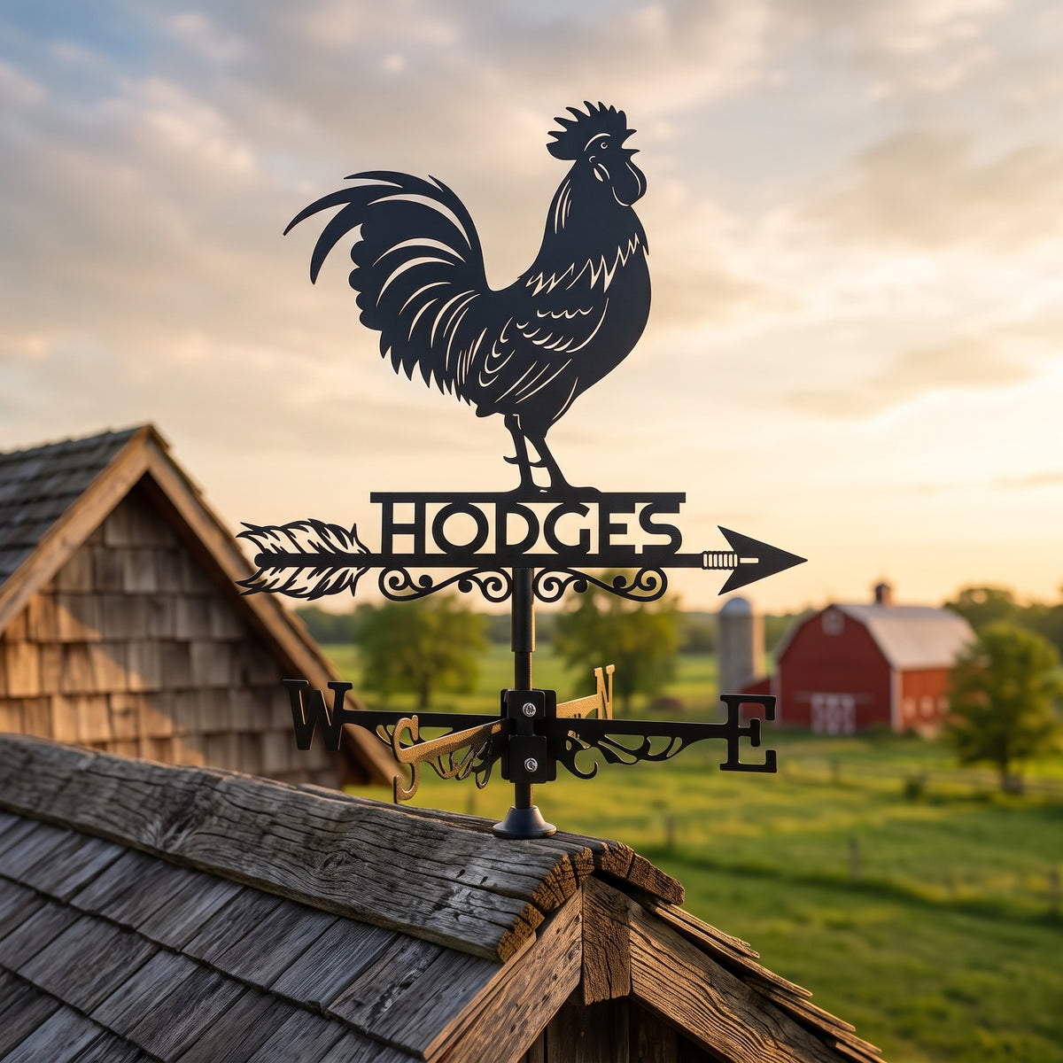 Personalized Outdoor Metal Weather Vane