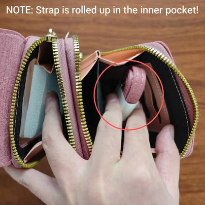🌸 Personalized Floral Touchscreen Phone Crossbody Bag