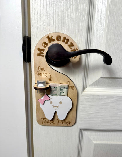 Personalized Tooth Fairy Door Hanger