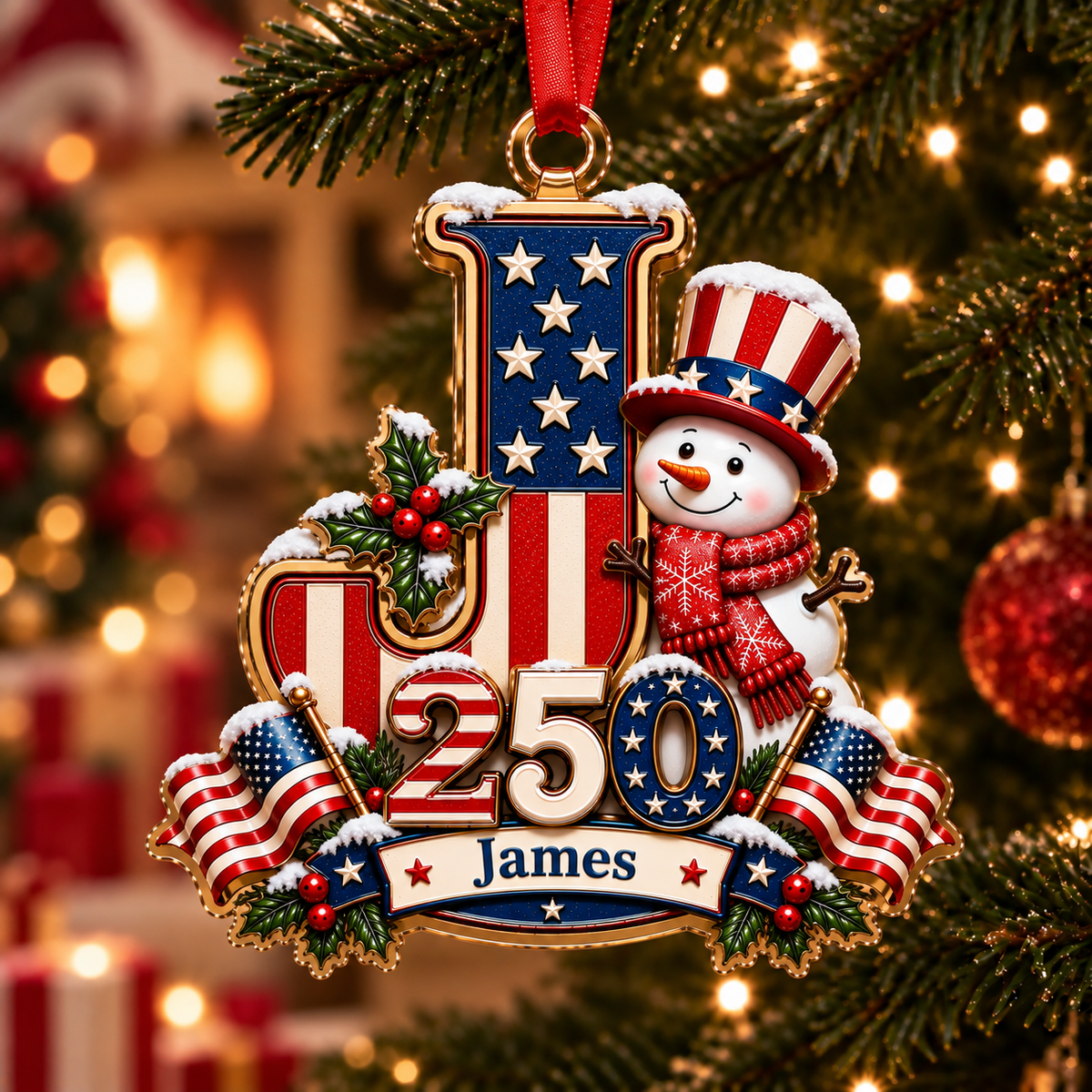 🇺🇸 A Personalized Christmas Keepsake Made Just for You 🎄
