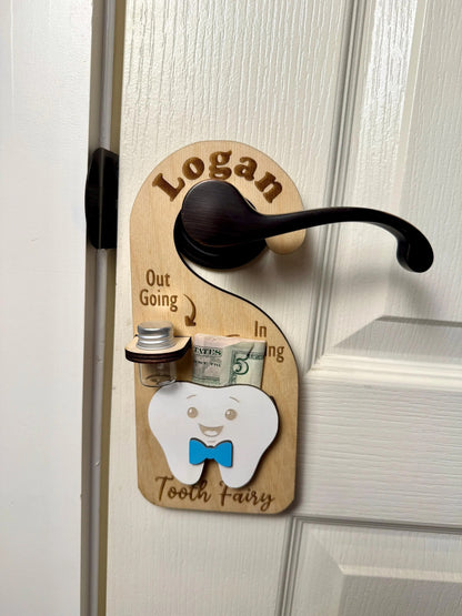 Personalized Tooth Fairy Door Hanger