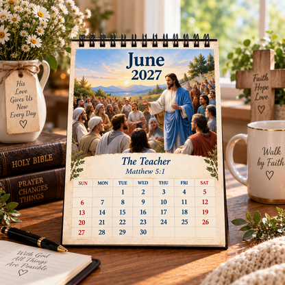 ✝️ Jesus Through the Year 2027 Calendar