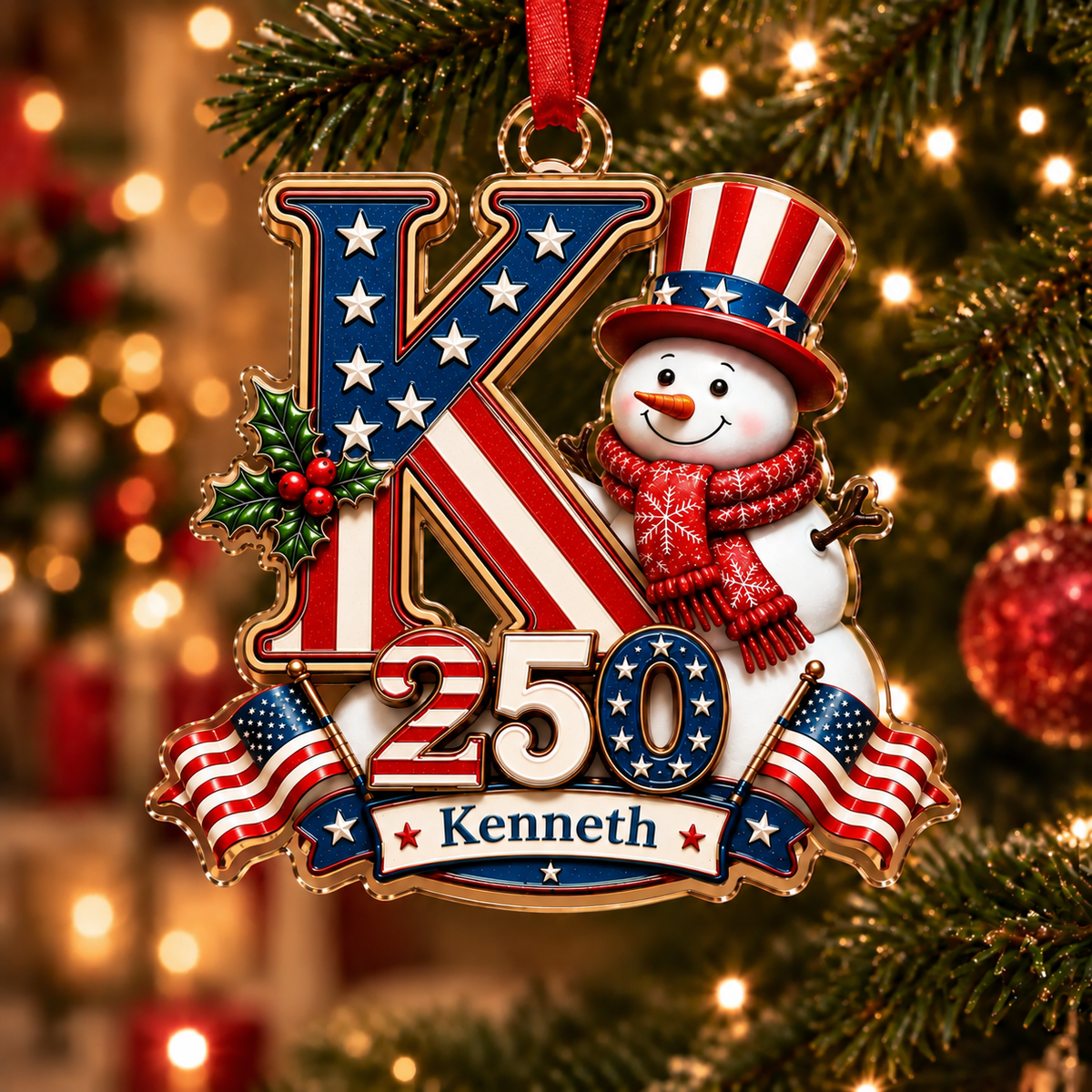 🇺🇸 A Personalized Christmas Keepsake Made Just for You 🎄