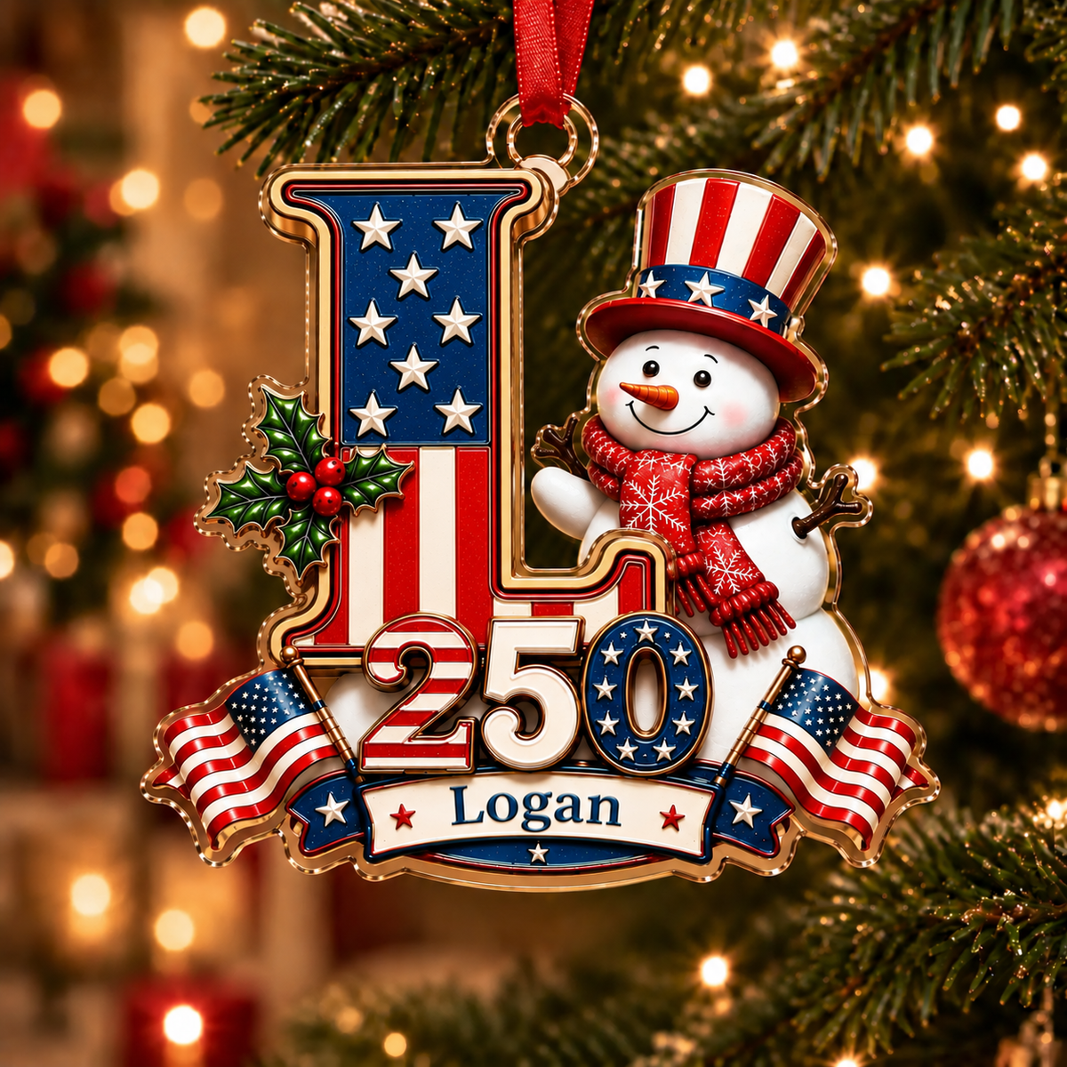 🇺🇸 A Personalized Christmas Keepsake Made Just for You 🎄