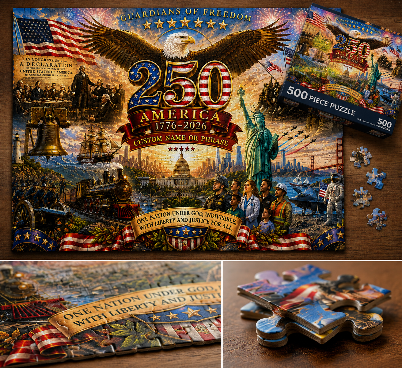 America 250th Anniversary Puzzle