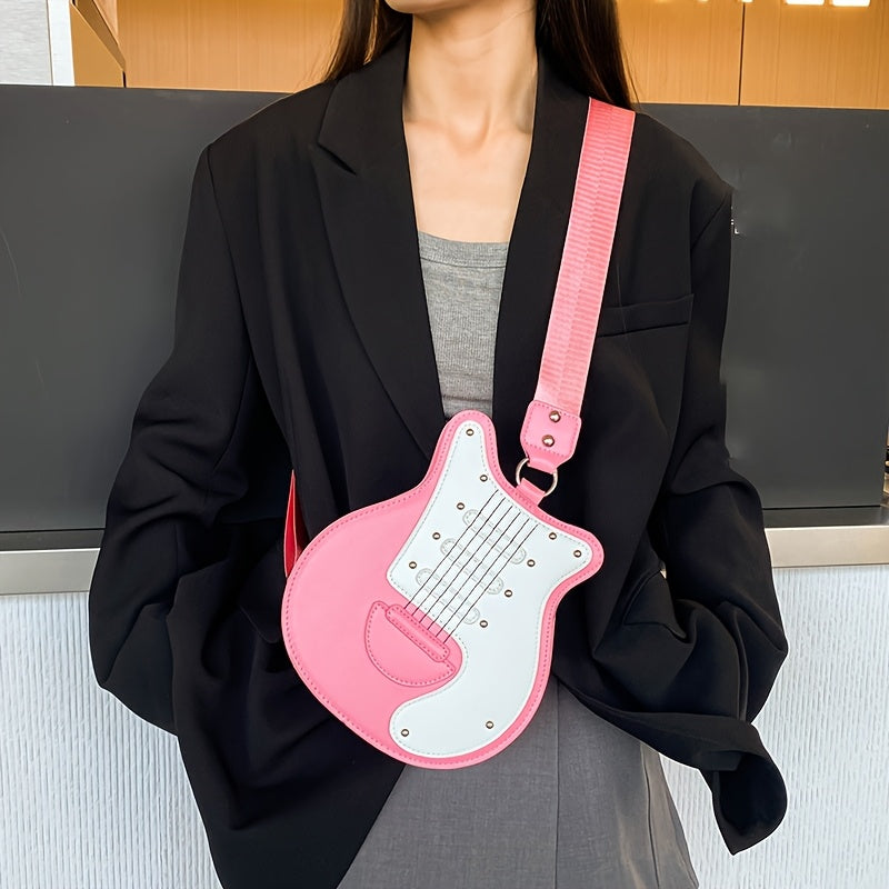 Rock Your Look 🎸 Guitar-Shaped Crossbody Bag