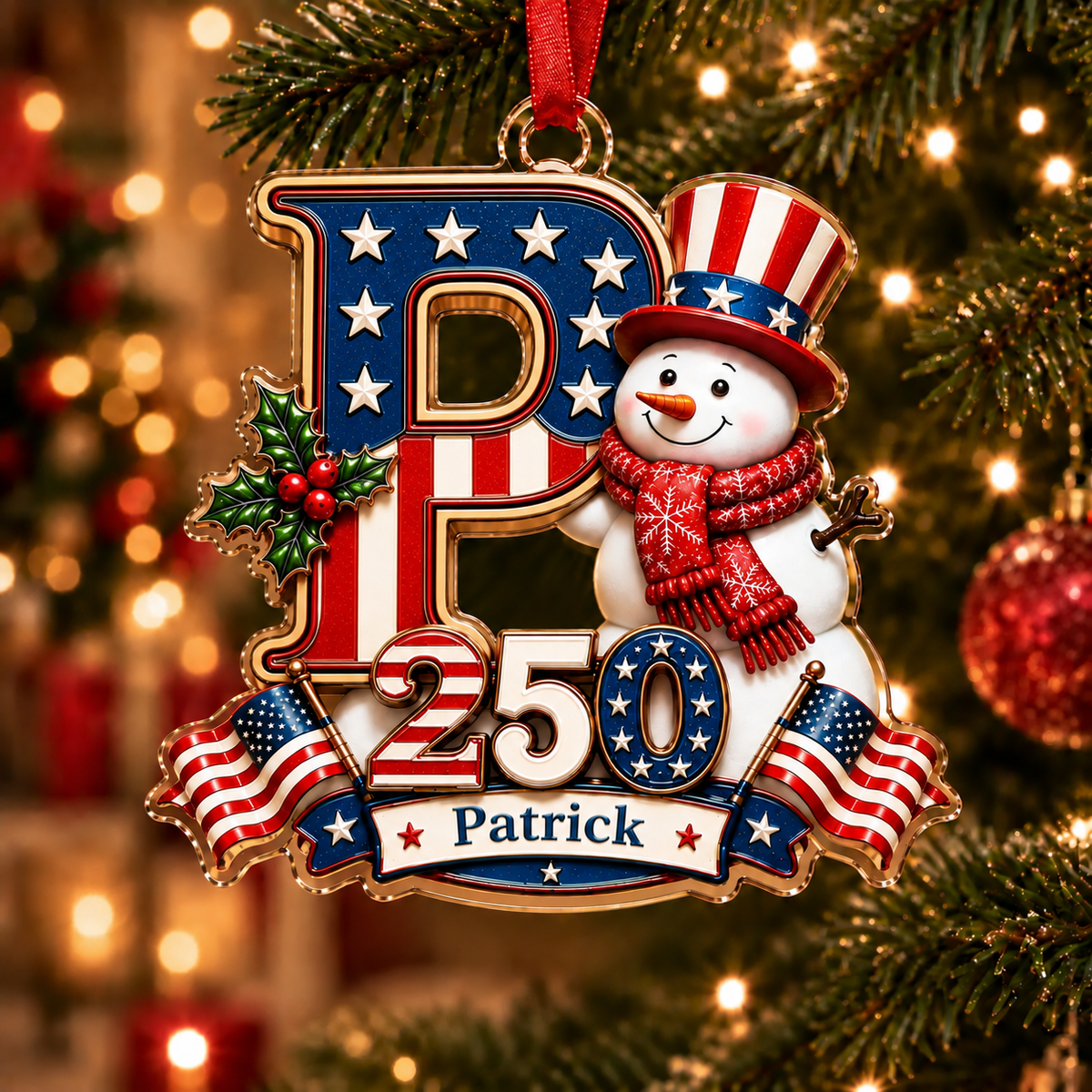 🇺🇸 A Personalized Christmas Keepsake Made Just for You 🎄