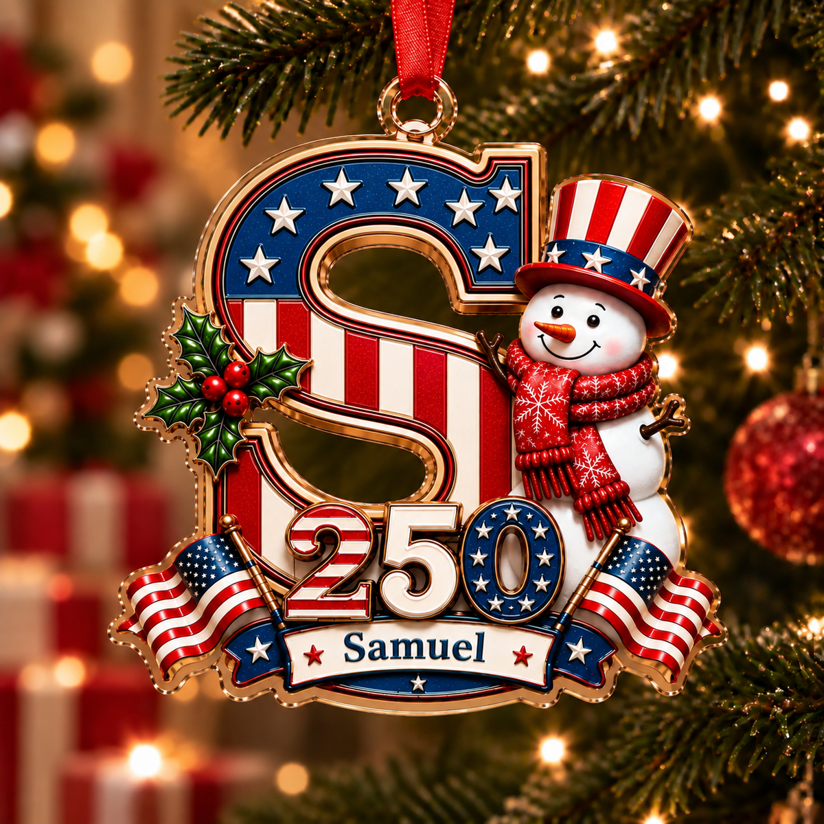🇺🇸 A Personalized Christmas Keepsake Made Just for You 🎄