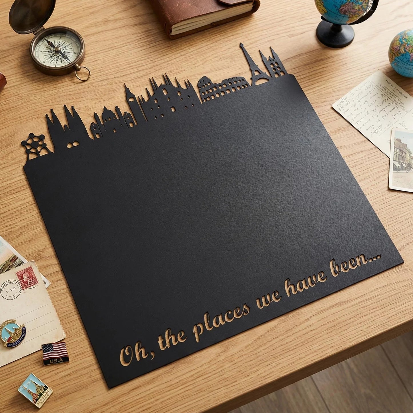 Magnetic Memory Board for Travel Keepsakes