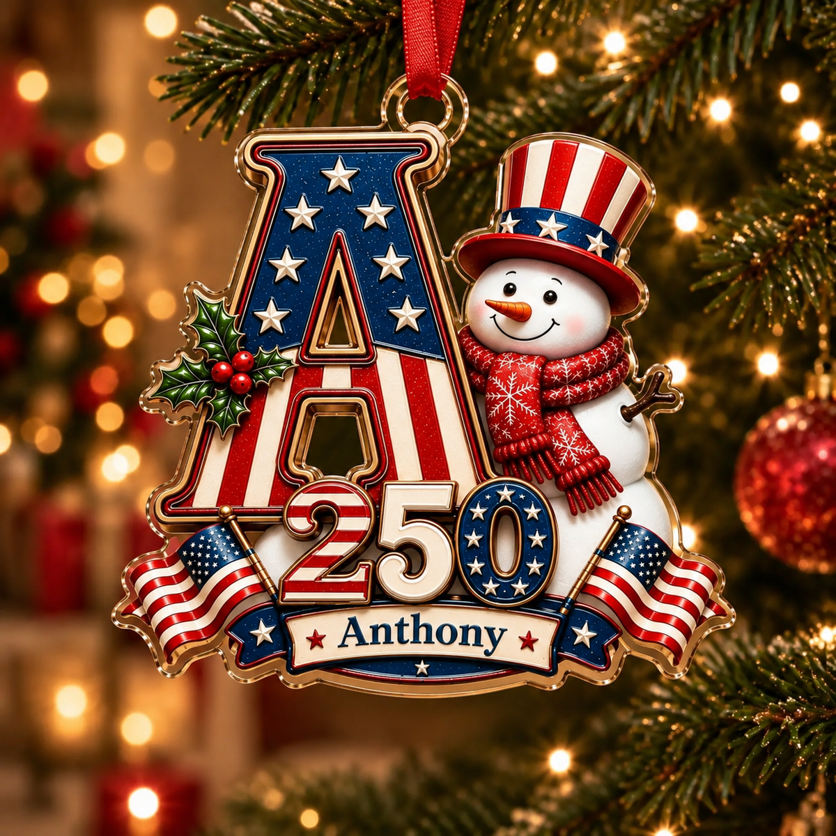 🇺🇸 A Personalized Christmas Keepsake Made Just for You 🎄