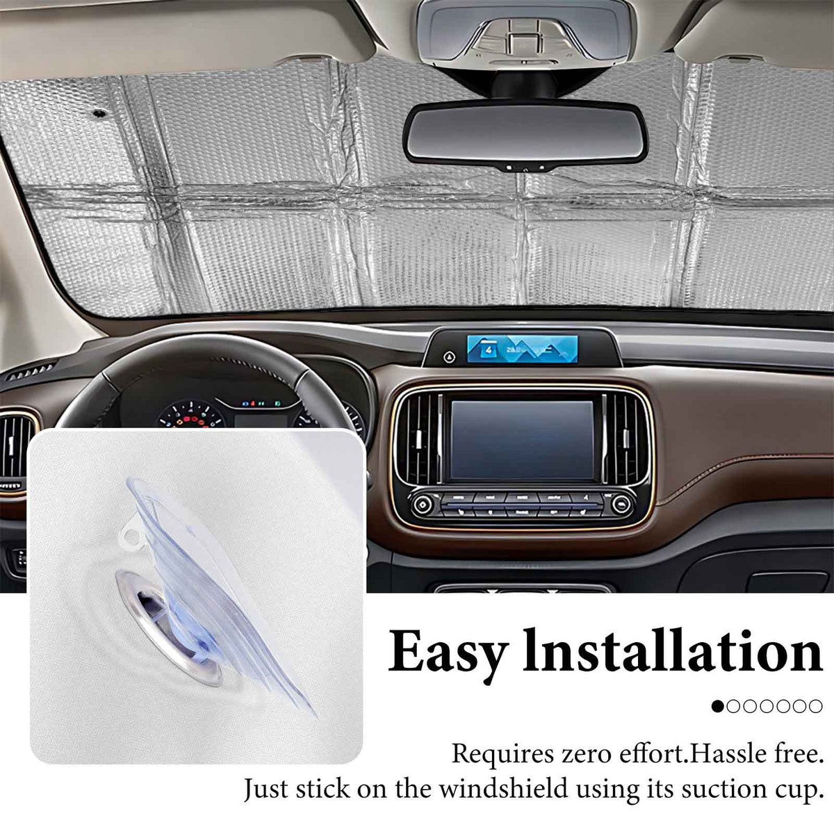 🎄Jesus & Lamb Christmas Windshield Sunshade – Jesus Is the Reason for the Season