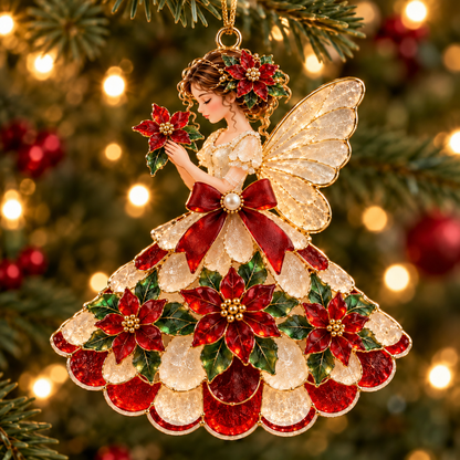 Enchanted Christmas Fairy Ornament ✨ A Little Fairytale for Your Tree