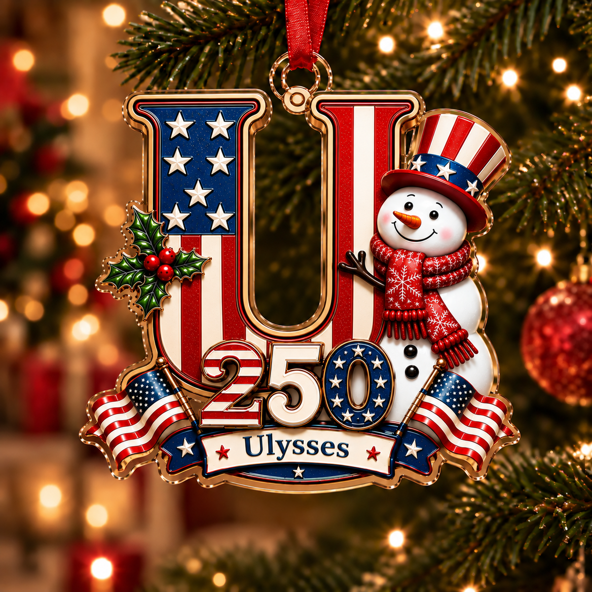 🇺🇸 A Personalized Christmas Keepsake Made Just for You 🎄