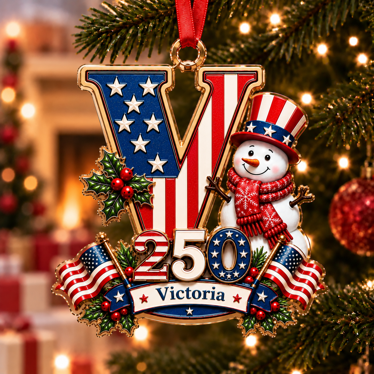 🇺🇸 A Personalized Christmas Keepsake Made Just for You 🎄