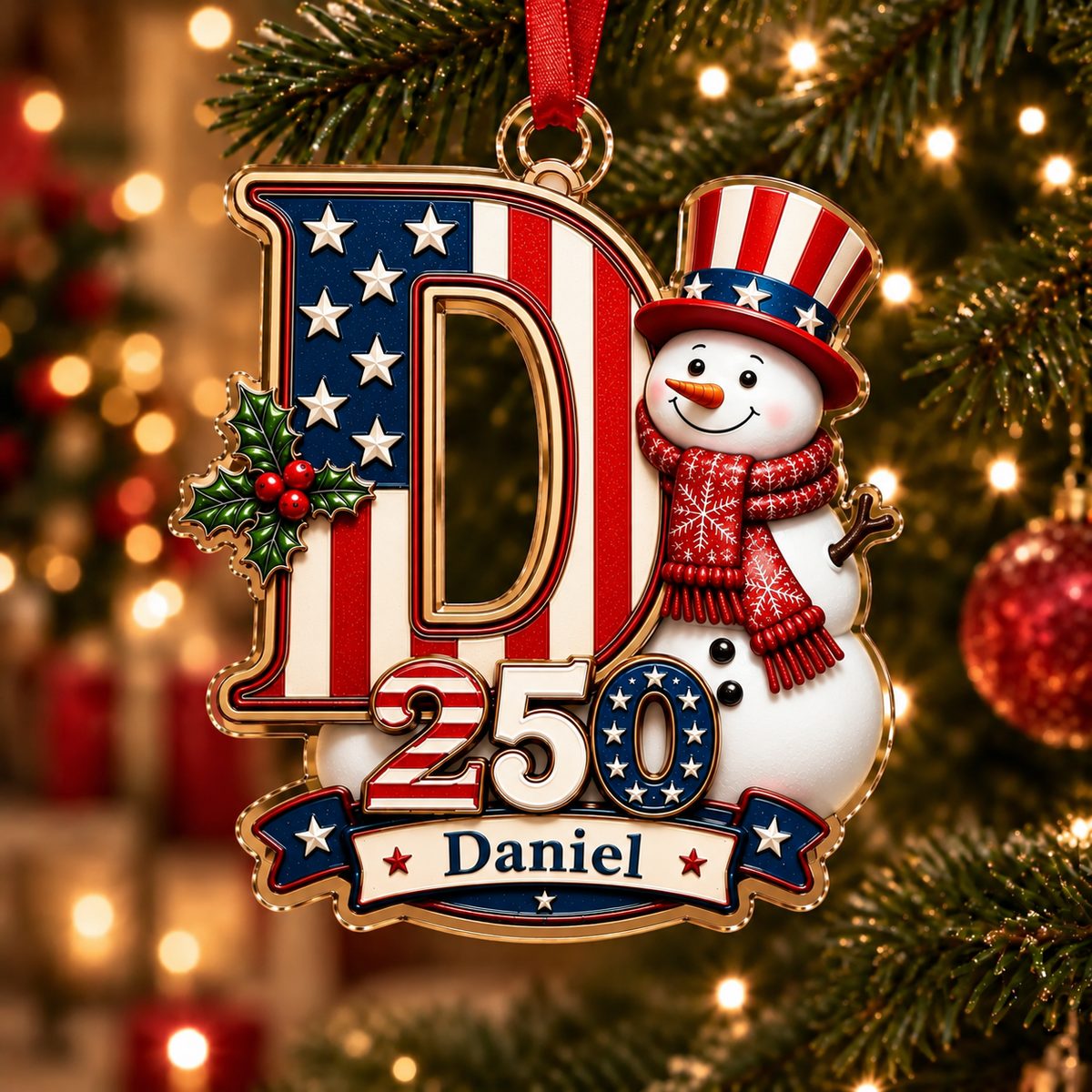 🇺🇸 A Personalized Christmas Keepsake Made Just for You 🎄