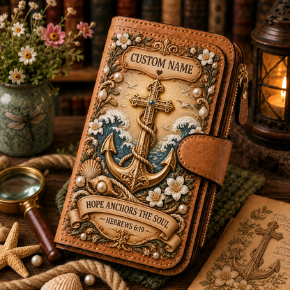 Personalized Christian Faith Wallet ✝️💖