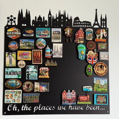 Magnetic Memory Board for Travel Keepsakes
