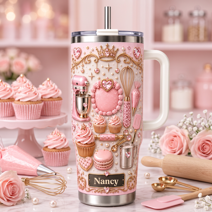 Personalized Baker Tumbler / Gift For Baking Lovers