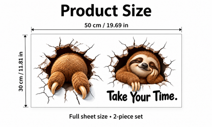 😂 Bathroom Buddies™ – Funny 3D Illusion Toilet Sticker Set