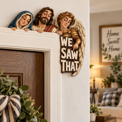 👀 WE SAW THAT Christian Door Frame Decor