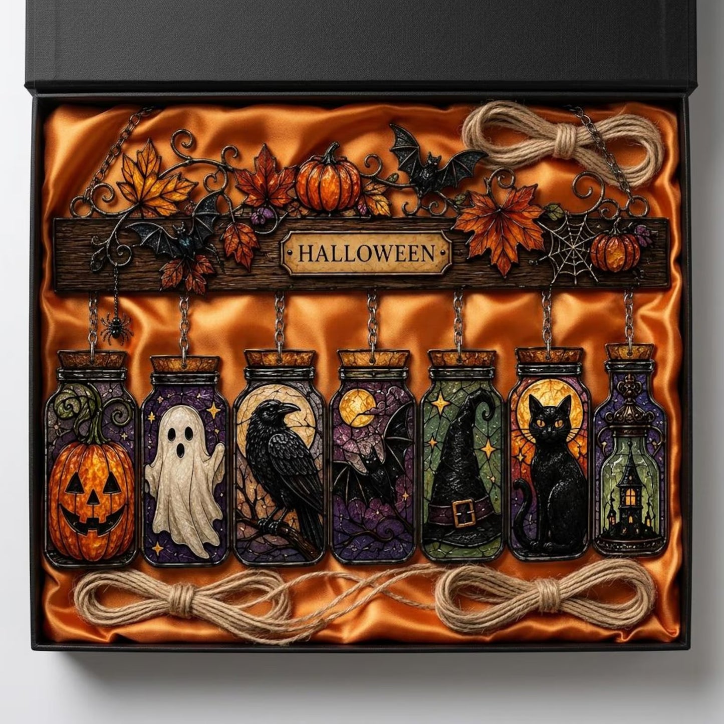 Personalized Halloween Window Decoration