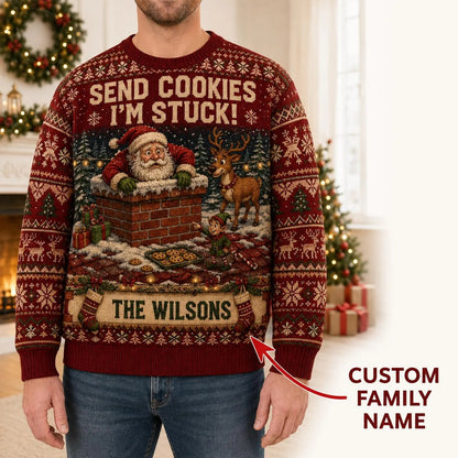 🎅 Personalized Family Christmas Ugly Sweater