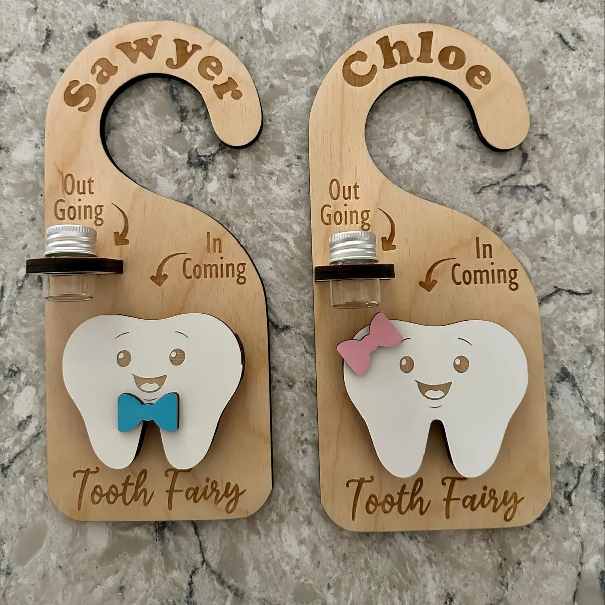 Personalized Tooth Fairy Door Hanger