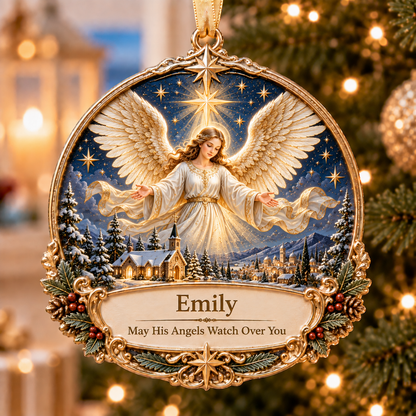 ✨ Personalized Christian Christmas Ornament