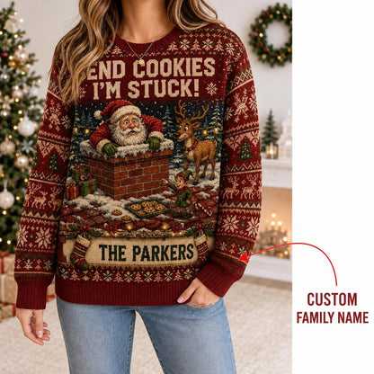 🎅 Personalized Family Christmas Ugly Sweater