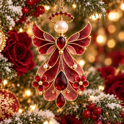 12-Month Birthstone Angel Ornament Collection