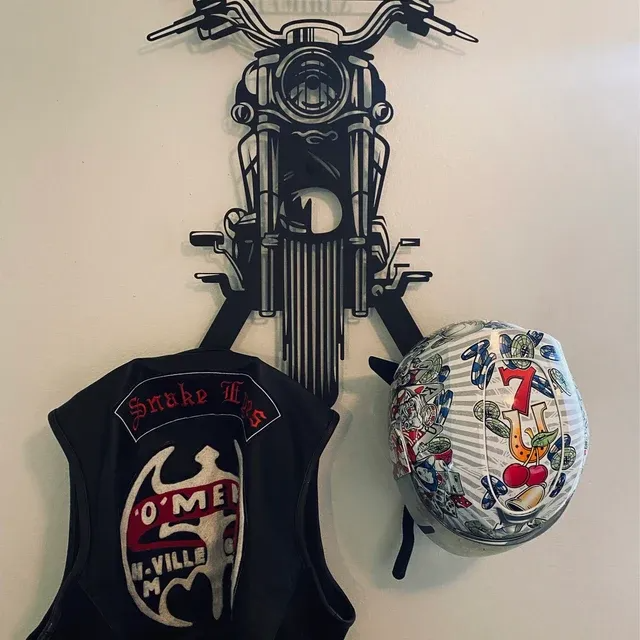 💝Personalized Motorcycle Helmet Holder