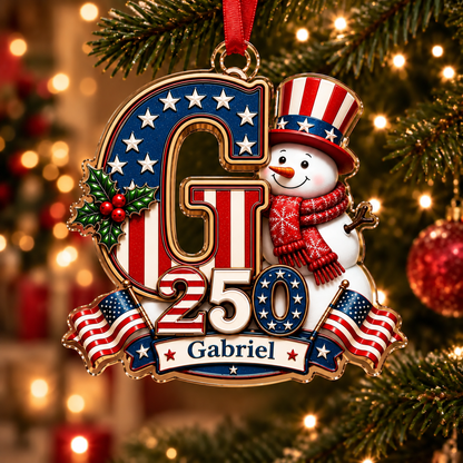 🇺🇸 A Personalized Christmas Keepsake Made Just for You 🎄