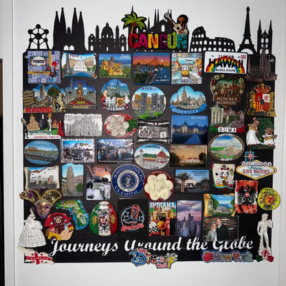 Magnetic Memory Board for Travel Keepsakes