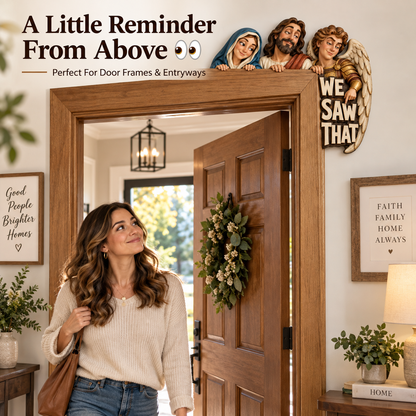 👀 WE SAW THAT Christian Door Frame Decor